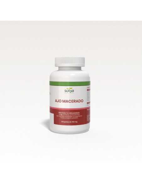 Ajo macerado 700mg 220 perlas Sotya Ajo macerado 700mg 220 perlas Sotya